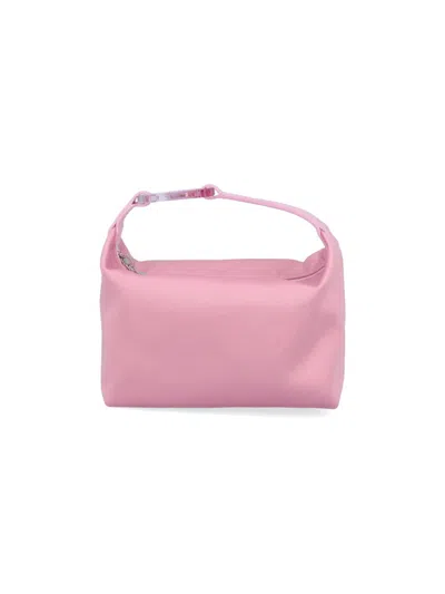Eéra Eera "satin Moon" Satin Handbag – Pink