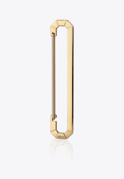 Eéra Special Order - Big Ny Single Earring In 18k Yellow In Gold