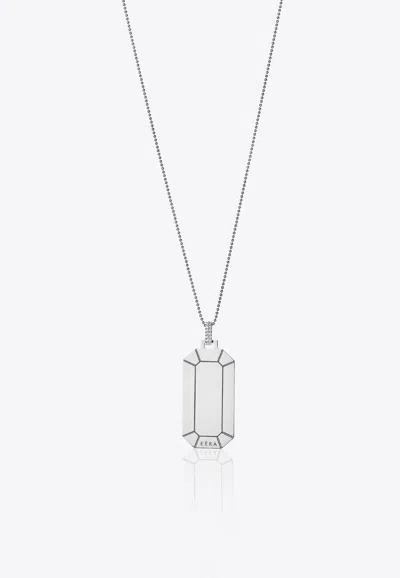 Eéra Special Order - Big Tokyo Necklace In 18k In White Gold