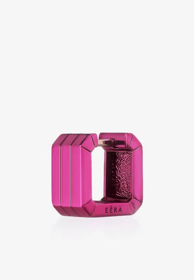 Eéra Special Order - Mini Eéra Hoop Earring In 18-karat Gold In Pink