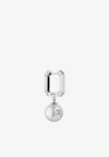Eéra Special Order - Mini Pearl Drop Earring In 18-karat Gold In White Gold