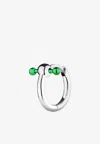 Eéra Special Order - Mini Piercing Hoop Earring In 18-karat Gold In White Gold