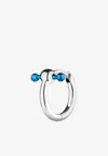 Eéra Special Order - Mini Piercing Hoop Earring In 18-karat Gold In White Gold