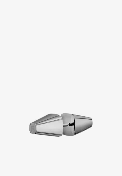 Eéra Special Order - Piercing Stud Earring In 18-karat Gold In Silver