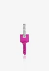 Eéra Special Order - Small Key Single Earring In 18-karat Gold With Diamonds In Pink