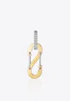 Eéra Special Order - Small Romy Single Earring In 18k Yellow/white Gold With Diamonds In Gold