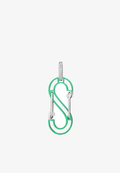 Eéra Special Order - Soul Romy Big Earring In Green