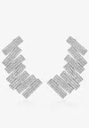 Eéra Special Order - Special Red Carpet Edition Grace 18-karat White Gold Diamond Earrings In Silver