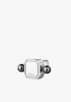 Eéra Special Order - Square Piercing Earring In 18-karat Gold In White Gold