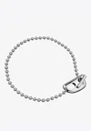 Eéra Special Order - Stone Necklace In Silver In Silver