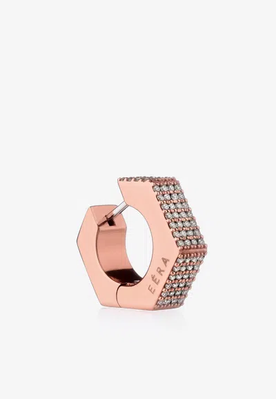 Eéra Special Order - Dado Earring In 18-karat Rose Gold With Diamonds In Multi