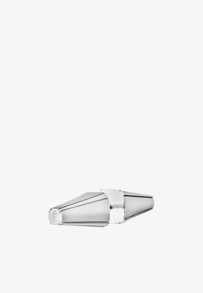 Eéra Special Order - Piercing Stud Earring In 18-karat Gold In Silver