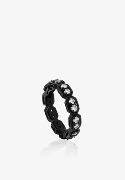 Eéra Special Order - Roma Diamond Ring In 18-karat Gold In Black