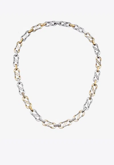 Eéra Special Order - Soul Romy Chain Necklace In 18-karat Gold In Silver