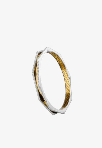 Eéra Tubo Diamond Bracelet In 18-karat Yellow Gold