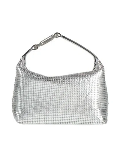 Eéra Eéra Woman Handbag Silver Size - Calfskin, Aluminum