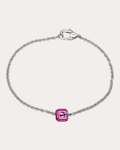 Eéra Women's 18k White Gold Hug Bracelet In Metallic