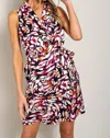 Eesome All Tied Up Dress In Multi In Multi