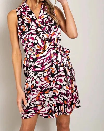 Eesome All Tied Up Dress In Multi