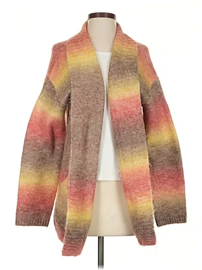 Pre-owned Eesome Cardigan Sweater In Brown