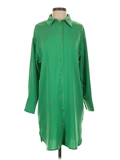 Pre-owned Eesome Casual Dress In Green