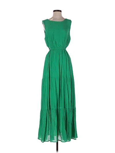 Pre-owned Eesome Casual Dress In Green