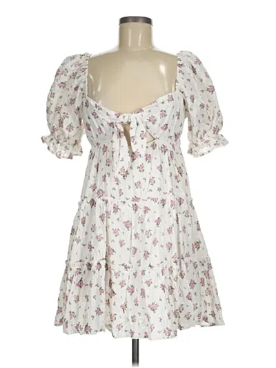 Pre-owned Eesome Casual Dress In White