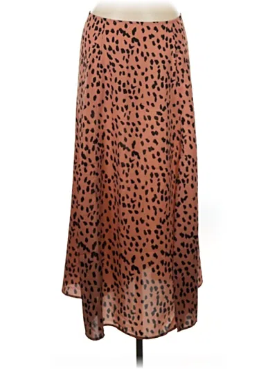 Pre-owned Eesome Casual Skirt In Brown