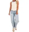 Eesome Dear Diary Tank Top In Bone In White