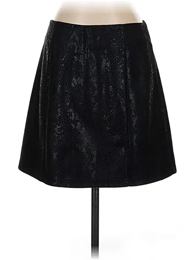 Pre-owned Eesome Formal Skirt In Black