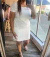 Eesome Jill Dress In White