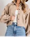 Eesome Madison Jacket In Coco In Brown