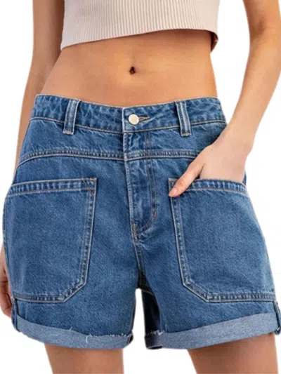 Eesome One Way Or Another Denim Shorts