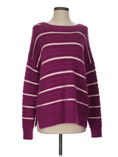 Pre-owned Eesome Pullover Sweater In Burgundy