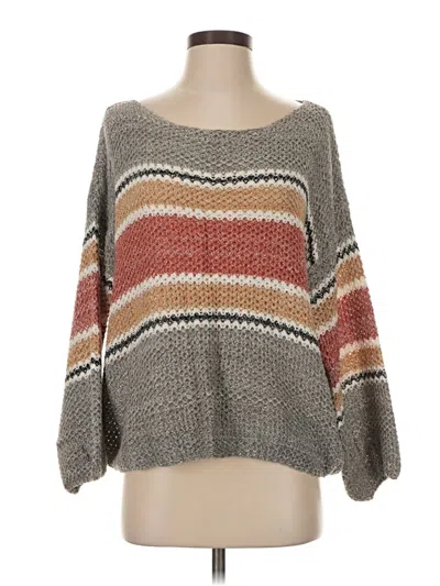Pre-owned Eesome Pullover Sweater In Gray