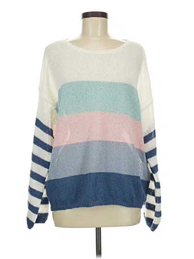 Pre-owned Eesome Pullover Sweater In White