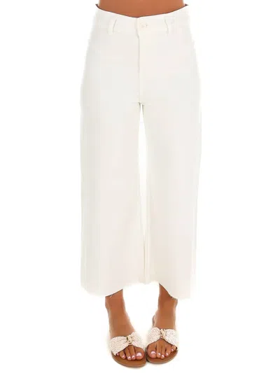 Eesome Right Balance Straight Leg Pants In Bone In White