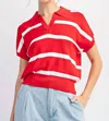 Eesome Say Please Top In Red In Red