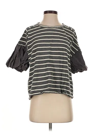 Pre-owned Eesome Short Sleeve T-shirt In Gray