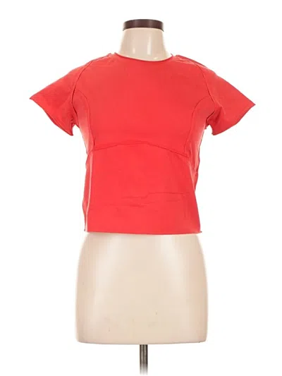 Pre-owned Eesome Short Sleeve T-shirt In Red