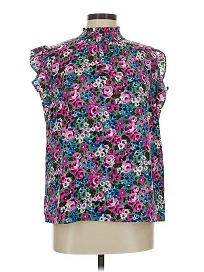 Pre-owned Eesome Sleeveless T-shirt In Purple