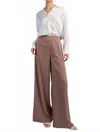 Eesome Straight Leg Pants In Coco In Brown