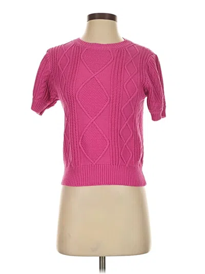 Pre-owned Eesome Sweater Vest In Pink