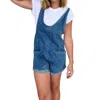 EESOME TAKE IT SLOW ROMPER IN DENIM