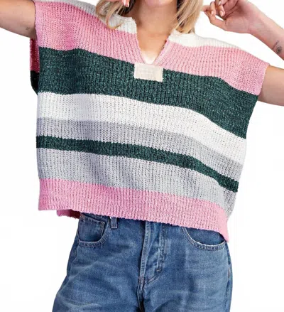 Eesome Tall Take Top In Forest Bloom In Multi