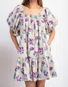 EESOME VIOLET DRESS IN TAUPE