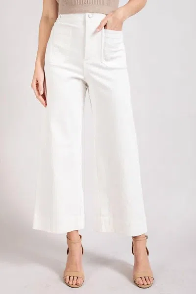 Eesome Wide Leg Pants In Soft Washed