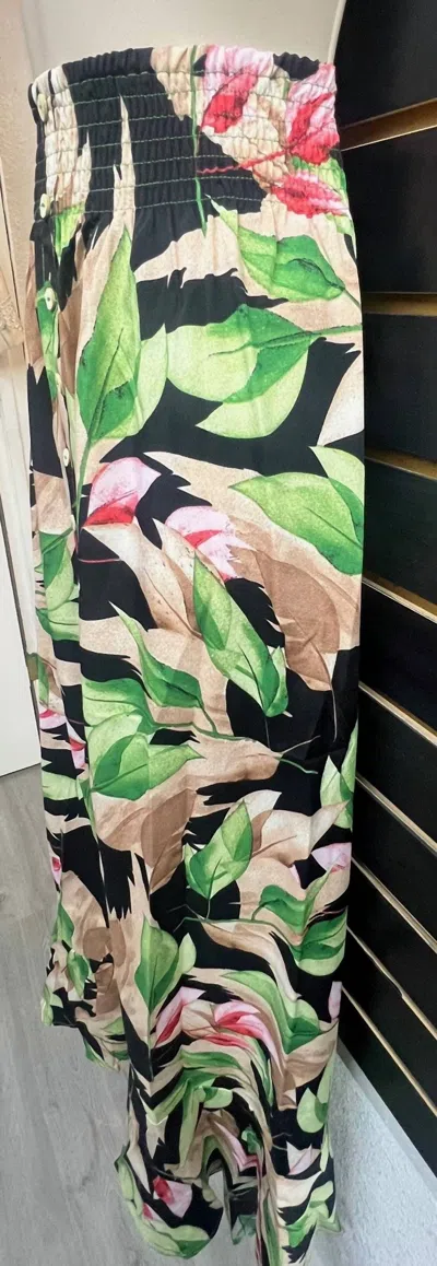Eesome Women's Bloom Maxi Skirt In Green