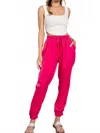 Eesome Women's Panther Joggers In Pink In Pink
