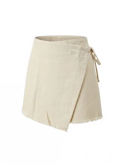 Eesome Women'surban Edge Mineral Wrap Skort In Taupe In Neutral